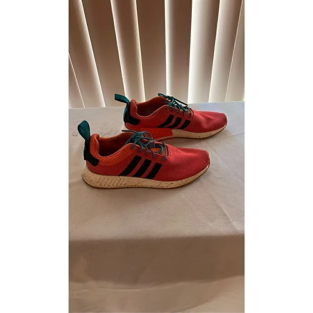 Adidas Men's NMD R2 Summer Spice 2018 Athletic Running Sneaker Orange Size 11